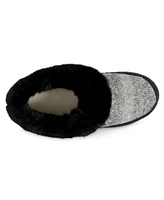 Isotoner Signature Women's Memory Foam Marni Knit Bootie Comfort Slippers