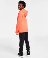 Under Armour Big Little Boys Logo T Shirt Hoodie Fleece Pants Sets Matching Outfits