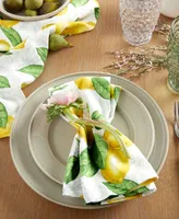 Martha Stewart Lots of Lemons Napkin 4-Pack Set , 19" x 19"