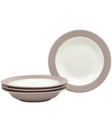 Noritake Colorwave Pasta/Rim Soup Bowls 20 Oz, Set of 4