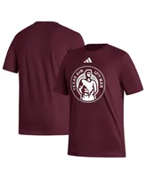 Men's adidas Maroon Texas A&M Aggies Sideline Strategy Fresh T-shirt