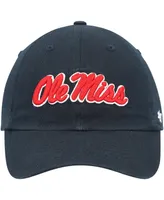 Men's '47 Brand Navy Ole Miss Rebels Clean-Up Adjustable Hat