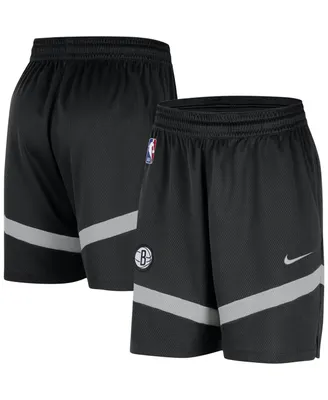 Men's Nike Black Brooklyn Nets On-Court Practice Warmup Performance Shorts