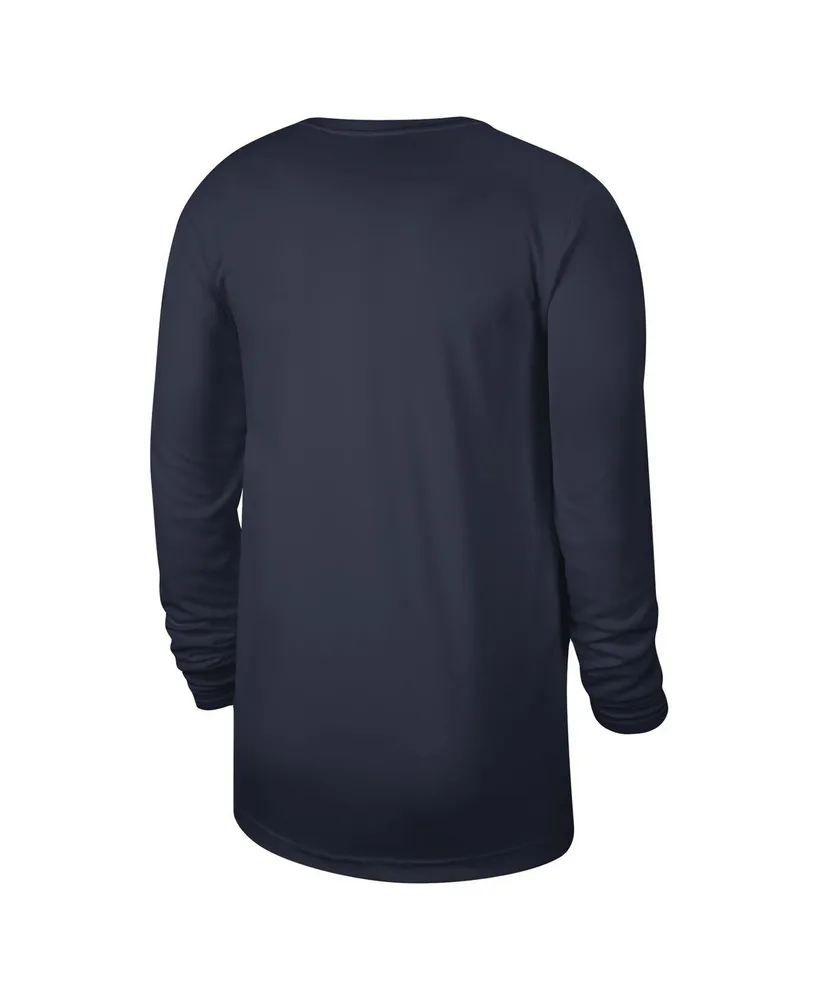 Men's and Women's Nike Navy Minnesota Timberwolves 2023/24 Legend On-Court Practice Long Sleeve T-shirt