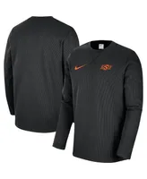 Men's Nike Black Oklahoma State Cowboys Pullover Sweatshirt