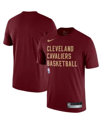 Men's Nike Wine Cleveland Cavaliers 2023/24 Sideline Legend Performance Practice T-shirt