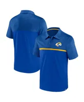 Men's Fanatics Royal Los Angeles Rams Primary Polo Shirt