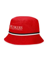 Men's Top of the World Scarlet Nebraska Huskers Ace Bucket Hat