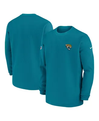 Men's Nike Teal Jacksonville Jaguars 2023 Sideline Long Sleeve Performance T-shirt