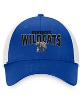 Men's Top of the World Royal Kentucky Wildcats Breakout Trucker Snapback Hat