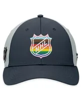 Men's Fanatics Charcoal Nhl Authentic Pro Pride Snapback Hat