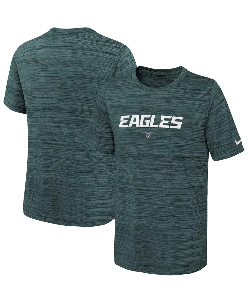 Nike Philadelphia Eagles Youth Green Sideline Legend Performance T