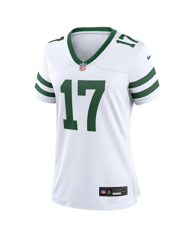 Women's Nike Garrett Wilson White New York Jets Legacy Player Game Jersey