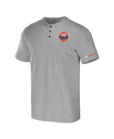 Men's Darius Rucker Collection by Fanatics Heather Gray Houston Astros Henley T-shirt