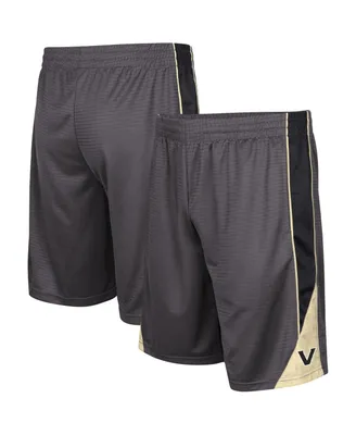Men's Colosseum Charcoal Vanderbilt Commodores Turnover Shorts
