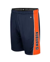 Men's Colosseum Navy Auburn Tigers Panel Shorts