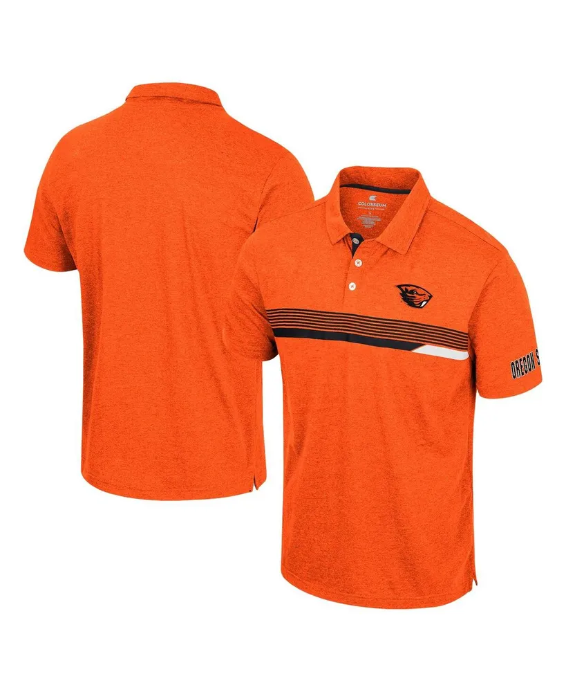 Men's Colosseum Orange Oregon State Beavers No Problemo Polo Shirt