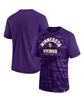 Men's Fanatics Purple Minnesota Vikings Hail Mary Raglan T-shirt