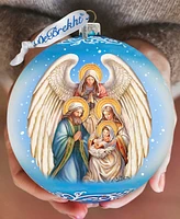 Designocracy Angel's Divine Presence Nativity Lg Christmas Collectible Ornaments G. DeBrekht