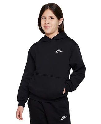 Nike Sportswear Big Kids Club Fleece Pullover Hoodie