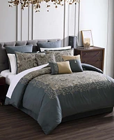 Riverbrook Home Coley 9 Piece Comforter Set, Queen