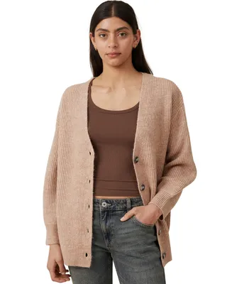 Cotton On Women's Everything Boxy Cardigan Sweater