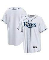 Nike Men's Tampa Bay Rays Official Blank Replica Jersey