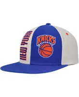 Men's Mitchell & Ness Cream New York Knicks Hardwood Classics Pop Snapback Hat