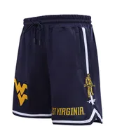 Men's Pro Standard Navy West Virginia Mountaineers Classic Shorts