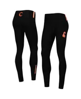 Women's Black Clemson Tigers Classic 3-Hit Jersey Leggings