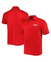 Men's Under Armour Red Tour Championship T2 Polo Shirt