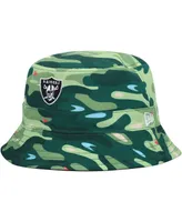 Men's New Era Black, Camo Las Vegas Raiders Reversible Bucket Hat