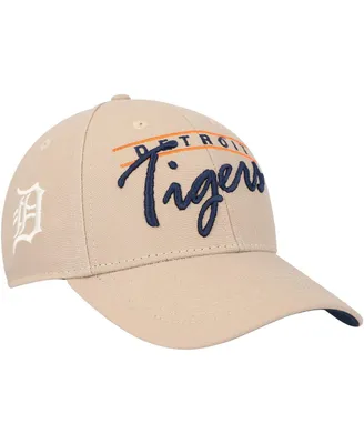Men's '47 Brand Khaki Detroit Tigers Atwood Mvp Adjustable Hat