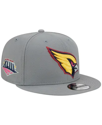 Men's New Era Gray Arizona Cardinals Color Pack Multi 9FIFTY Snapback Hat
