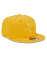 Men's New Era Gold Minnesota Vikings Color Pack 9FIFTY Snapback Hat