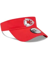 Men's New Era Red Kansas City Chiefs Main Adjustable Visor