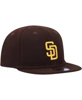 Infant Boys and Girls New Era Brown San Diego Padres My First 9FIFTY Adjustable Hat