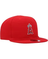 Infant Boys and Girls New Era Red Los Angeles Angels My First 9FIFTY Adjustable Hat