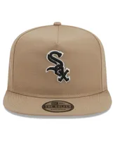 Men's New Era Khaki Chicago White Sox Golfer Adjustable Hat