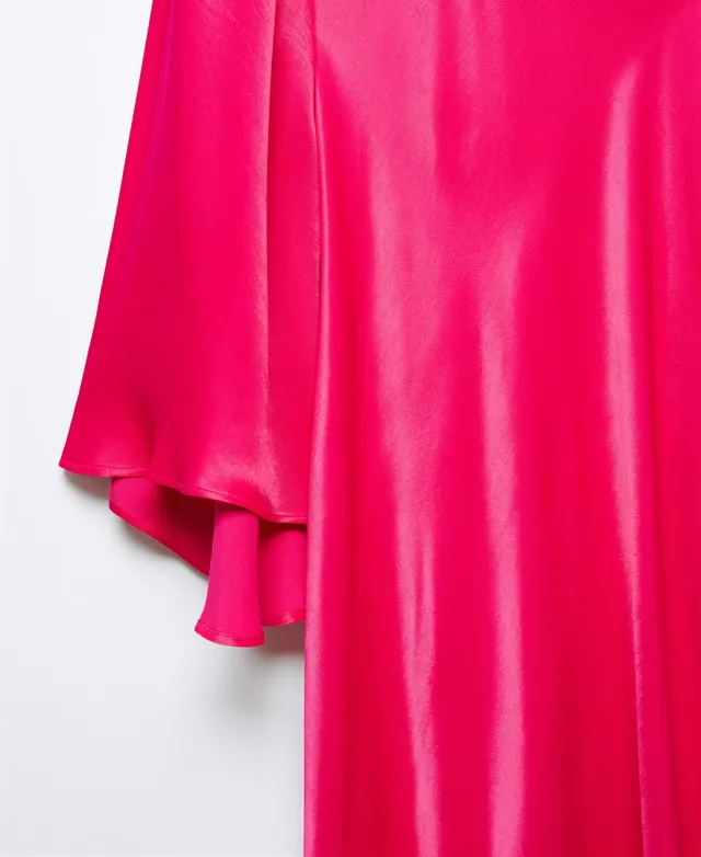 Sleeveless Satin Pajama Dress