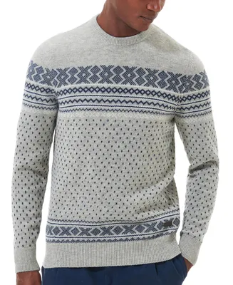 Barbour Men's Essential Fair Isle Wool Sweater