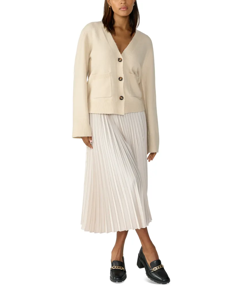 Sanctuary Women's Warms My Heart Button-Front Cardigan