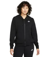 Nike Women's Sportswear Club Fleece Full-Zip Hoodie