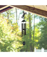 38" Long Metal Brown Horse Silhouette Wind Chime