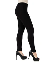 24seven Comfort Apparel Women's Stretch Ankle Length Leggings