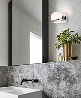 Sani 5" Indoor Finish Wall Sconce with Light Kit