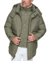 Marc New York Men's Oswego Duvet Quilted Parka Coat