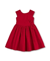 Hope & Henry Big Girls Cap Sleeve Party Dress with Bow Sash