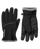 Isotoner Signature Men's Water Repellent Neoprene Sport Gloves with Zipper