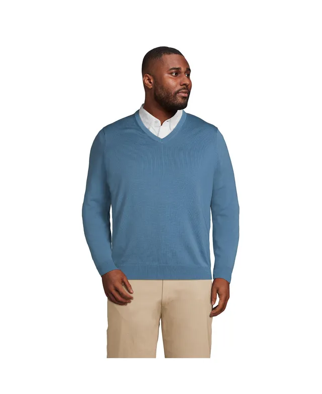 Men's Fine Gauge Cashmere V-neck Sweater